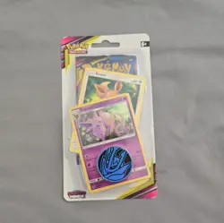 POKEMON SUN AND MOON UNIFIED MINDS PACK WITH COIN - EEVEE - ESPEON - Image 1