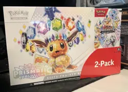 Pokemon TCG Prismatic Evolutions Costco 2-Pack ETB with Booster Bundle *Sealed - Image 2