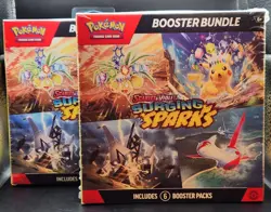 (LOT OF 2)-Pokemon TCG Surging Sparks Booster Bundle 6 Booster Packs, NEW/SEALED - Image 1