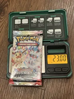23.00g🔥 HEAVY 🔥 Pokemon Prismatic Booster Pack! FACTORY SEALED!!!✅ #6 - Image 1