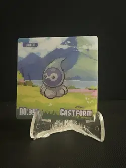Pokemon Eif origin Gameboy Lenticular Castform #NN - Image 3