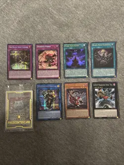 Yu-Gi-Oh! Lot Dracotail, Dominus Purge, Black Goat, Requiem, King Tell, Rose,Etc - Image 1