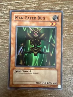 Man-Eater Bug LOB-108 The Legend of Blue Eyes White Dragon. Super Rare - Image 1