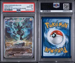 Pokemon Card Zekrom EX SAR 169/086 SV11B Black Bolt PSA 10 - Image 3