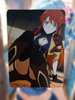 Selesia Upitiria Re:Creators Anime Waifu Sexy Goddess Doujin Lewd Hentai Card - Image 1