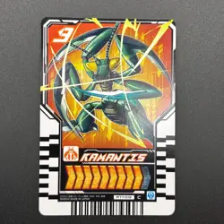 KAMANTIS Kamen Rider Gotchard Ride Chemy Card RT1-013 Bandai Japan S235-28 - Image 2
