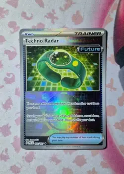 Pokemon Card Techno Radar 130/131 Poke Ball Reverse Holo Prismatic Evolutions - Image 1