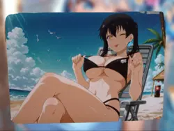 Tamaki Kotatsu Fire Force Anime Waifu Sexy Goddess Doujin Lewd Hentai Card - Image 1