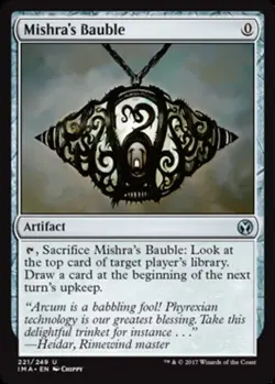 1x Mishra's Bauble Light Play, English Iconic Masters MTG Magic - Image 1