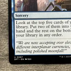 Stock Up - Aetherdrift (DFT) #67 MTG Non-Foil NM Pack Fresh Commander Play - Image 4