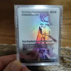 MTG FINAL FANTASY Lightning English Foil Unused Good Condition - Image 1