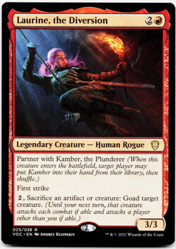 Laurine, the Diversion [Commander: Innistrad: Crimson Vow] MTG Magic 🔥 - Image 3