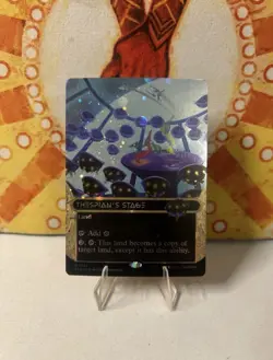 MTG EOE Stellar Sights *GALAXY FOIL* R Thespian's Stage #0134 - Image 1