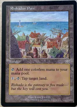 Rishadan Port X1 Mercadian Masques Mtg Magic the Gathering - Image 1