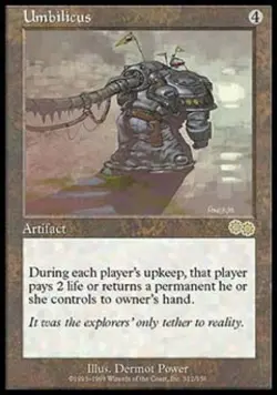 Umbilicus - Medium Play MTG Urza's Saga - Image 1