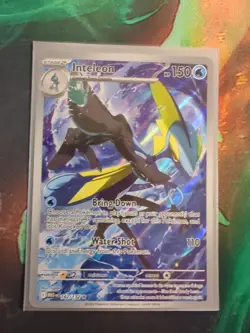 Inteleon 142/132 Illustration Rare IR Pokemon TCG Mega Evolutions - Image 1