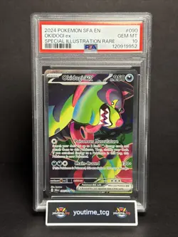 2024 Pokemon Sfa En-Shrouded Fable SIR Okidogi Ex #090 PSA 10 - Image 1