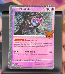 MISCUT - ERROR - Munkidori 095/167 - Pokemon Trick or Trade 2024 - Holo Rare #35 - Image 2