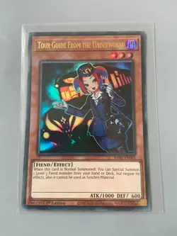 Tour Guide From The Underworld - 1st Editon Ultra Rare RA01-EN005 Yugioh - Image 1