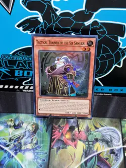 Yugioh! Tactical Trainer of the Six Samurai Ultra Rare 2025 Mega-Pack MP25-EN246 - Image 1