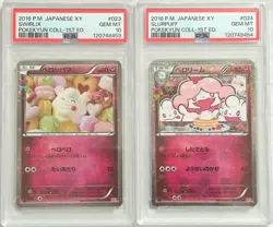 PSA10 Swirlix Slurpuff Pokekyun Pokemon Card Japanese - Image 1