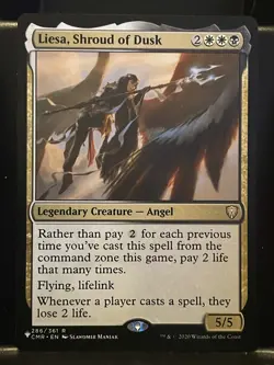 Liesa Shroud of Dusk NM/M MTG Mystery Booster 2 The List Magic Card - Image 1