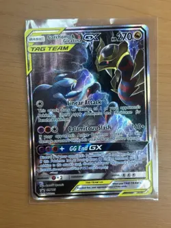 Garchomp & Giratina GX SM193 Holo Promo Card Sun and Moon Team - Image 1