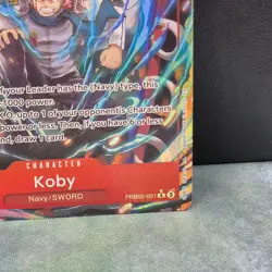 Koby PRB-02 PRB02-001 Alternate Art The Best Vol 2 One Piece Near Mint Card NM - Image 5