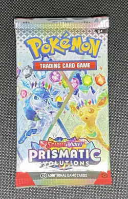 4x Prismatic Evolutions Pokemon TCG Booster Packs - 10 Cards/Pack - SEALED - Image 3