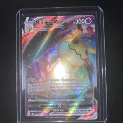 Mimikyu VMAX Holo Pokemon Card 069/172 Brilliant Stars Series - Image 1