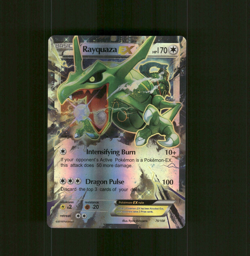 Custom Holo RAYQUAZA Card RAYQUAZA EX Card READ DESCRIPTION BELOW z1 - Image 1