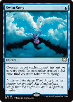 Swan Song - 46 - Commander: Edge of Eternities- Near Mint - MTG - Image 1