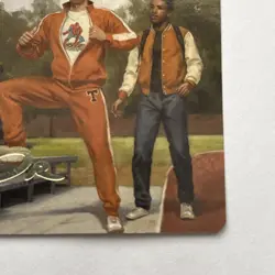 Flash Thompson, Spider-Fan Magic MTG Spider-Man Art Series #1/54 SIGNED - Image 2