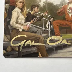 Flash Thompson, Spider-Fan Magic MTG Spider-Man Art Series #1/54 SIGNED - Image 5