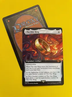 MTG Sticker The One Ring Playtest cEDH - Image 1