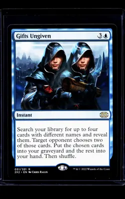 2022 MTG Magic The Gathering 2X2 Double Masters 2022 #51 Gifts Ungiven - Image 1