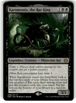 Phyrexia: All Will Be One Karumonix, the Rat King Expansion/Rare - Image 1