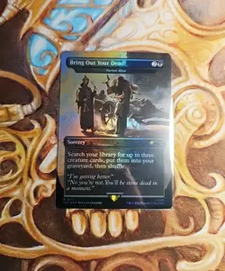 Buried Alive ✨ Borderless FOIL ✨ Secret Lair MTG NM Monty Python (1673) - Image 1