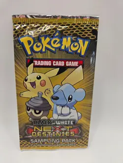 Vintage Pokemon Black White Next Destinies Sampling Pack Factory Sealed - Image 1