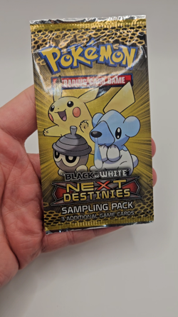 Vintage Pokemon Black White Next Destinies Sampling Pack Factory Sealed - Image 2