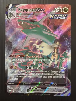 Rayquaza VMAX TG20/TG30 Sword & Shield Silver Tempest Trainer Gallery Pokemon - Image 1