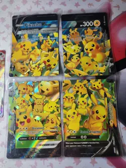 Pokemon TCG Promos Pikachu V-Union & Meowth VMAX NM - Image 2