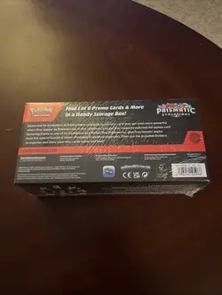 Pokemon TCG PRISMATIC EVOLUTIONS Surprise Box NEW FACTORY SEALED 4 PACKS 1 PROMO - Image 2