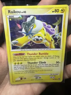 Raikou Cracked Ice Holo Rare - Pokemon TCG Secret Wonders (16/132) - Image 1