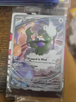 Tornadus NM SVP210 SEALED Pokemon Center Scarlet & Violet Promo 210 Holo - Image 1