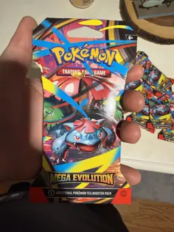 LOT OF 12 | Pokemon Mega Evolution Sleeved Booster Packs - Image 1