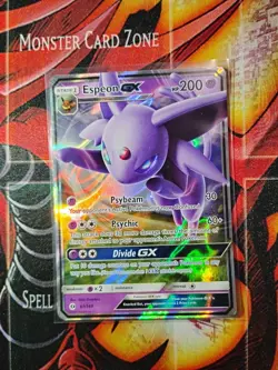 ULTRA RARE Espeon GX 61/149 Holo Foil Pokemon Sun & Moon SM Base Set Eevee - NM - Image 2