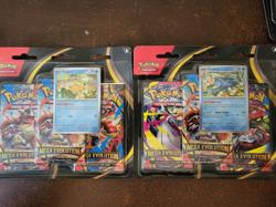 Pokemon TCG: Mega Evolution 3-Pack Blister Set of 2, Psyduck and Golduck - Image 1