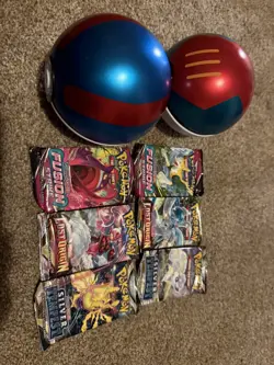 2 Fusion Strike 2 Lost Origin 2 Silver Tempest And 2 Tins (D23) Pokemon - Image 1