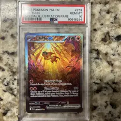 2023 Pokemon Pladea Evolved Chi-Yu EX SIR 259/193 PSA 10 GEM MINT - Image 1